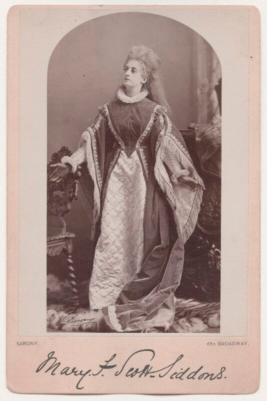Mary frances scott siddons as princess elizabeth in 'twixt axe and crown' npg x196956