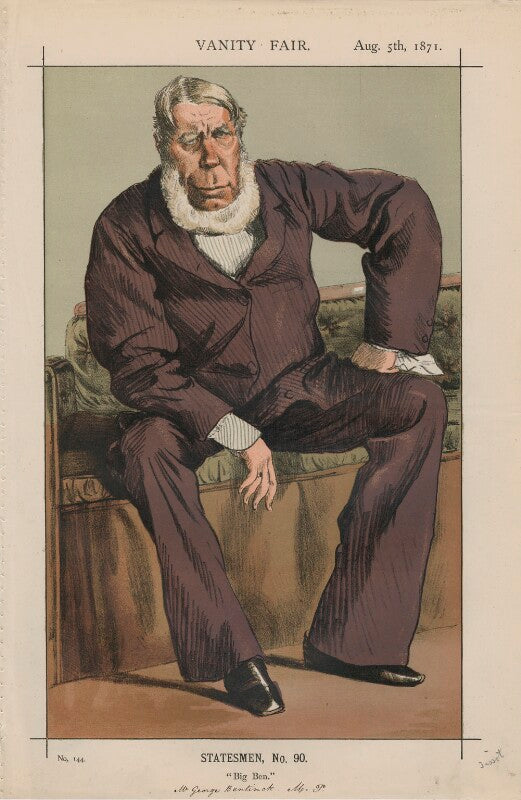 George william pierrepont bentinck ('statesmen, no. 90.') npg d43495