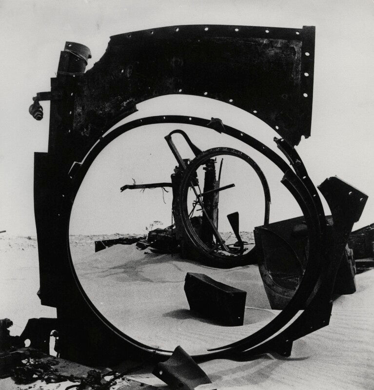 Remains of german tanks npg x40595