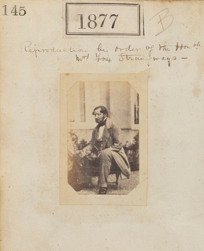 'reproduction by the order of the honourable mrs fox strangways' npg ax51269