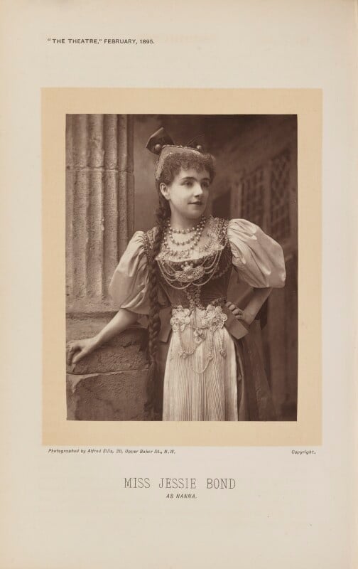 Jessie bond as nanna in 'his excellency' npg ax28872