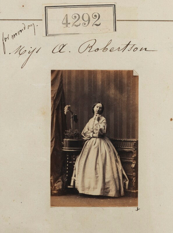 Miss a. robertson npg ax54307