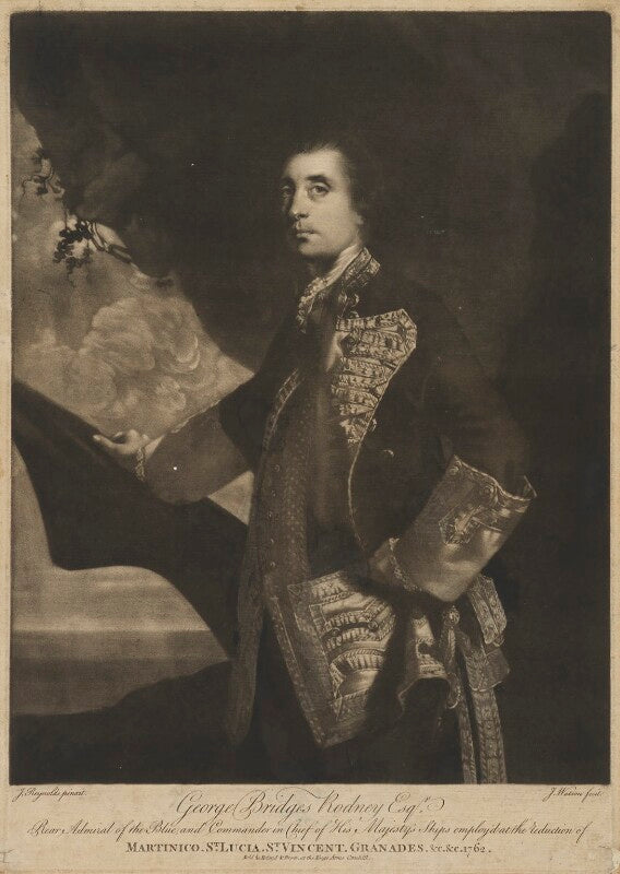 George bridges rodney, 1st baron rodney npg d39832