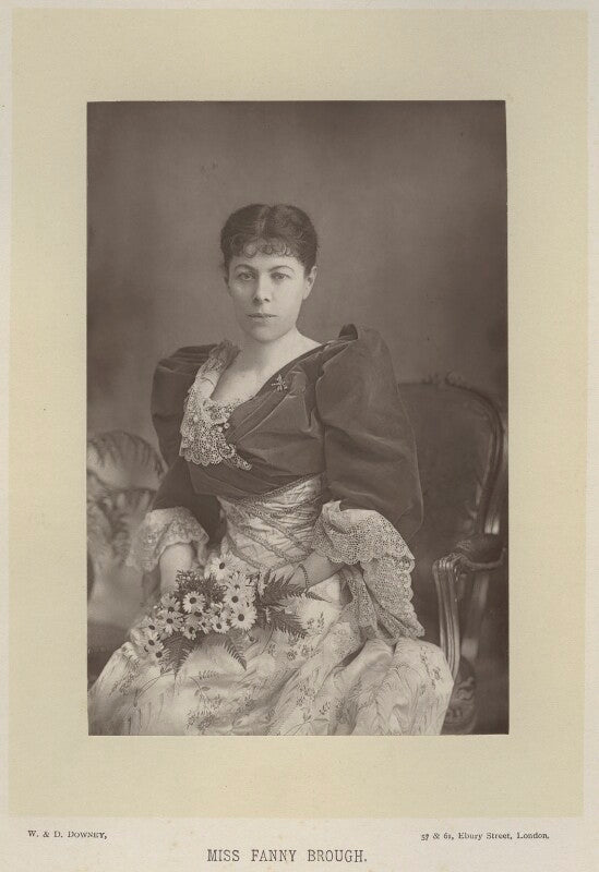 Fanny whiteside brough (mrs richard smith boleyn) npg x4702