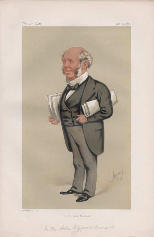 Arthur fitzgerald kinnaird, 10th lord kinnaird of inchture and 2nd baron kinnaird of rossie ('statesmen. no. 218.') npg d43727