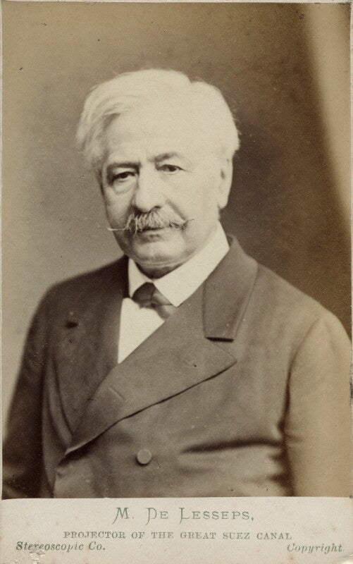 Ferdinand marie, vicomte de lesseps npg ax18236