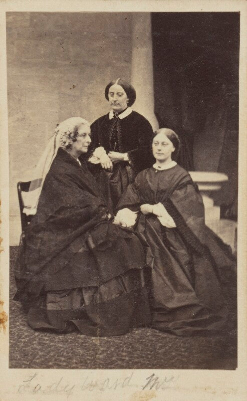 Amelia (née pillans), lady ward; amelia maria (née claughton), duchess of argyll; hon. julia susannah claughton (née ward) npg ax9623