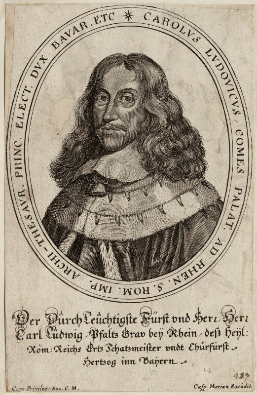 Charles lewis (louis), elector palatine npg d26466