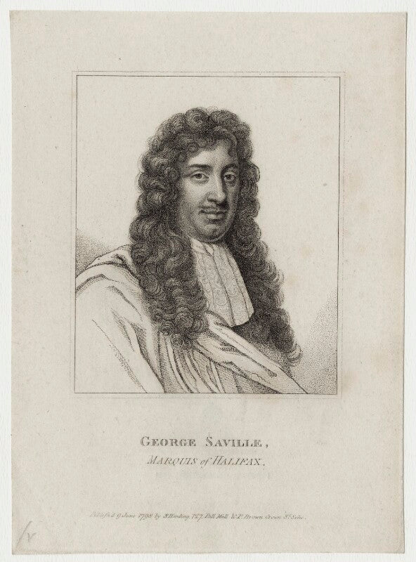 George savile, 1st marquess of halifax npg d30821