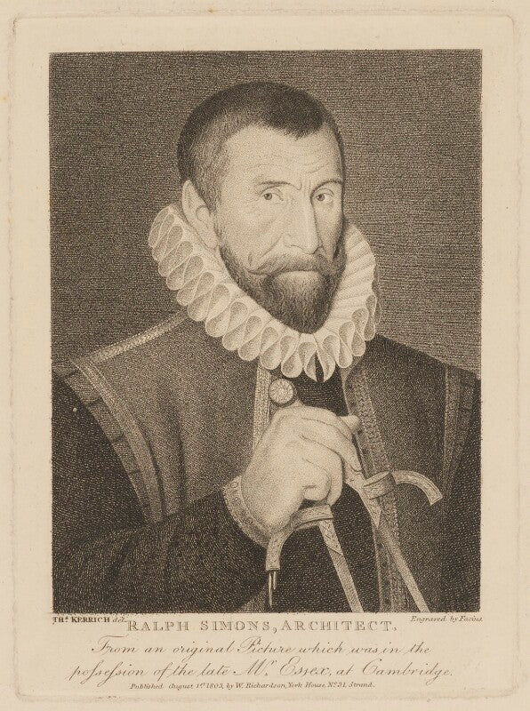 Ralph simons (symons) npg d45774