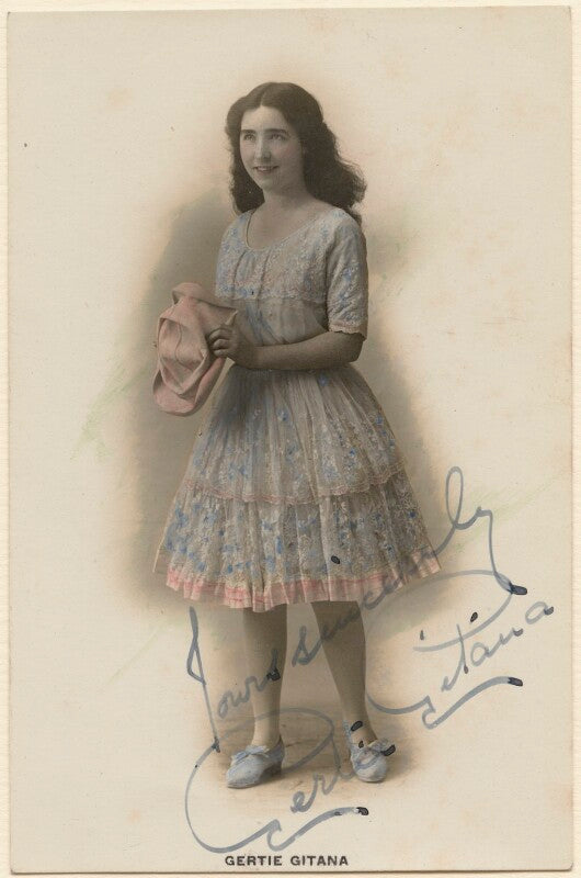 Gertie gitana (née gertrude mary astbury) npg x28244