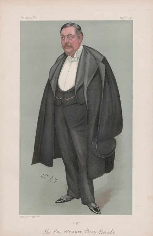 Hon. algernon henry bourke ('men of the day. no. 702.') npg d44891