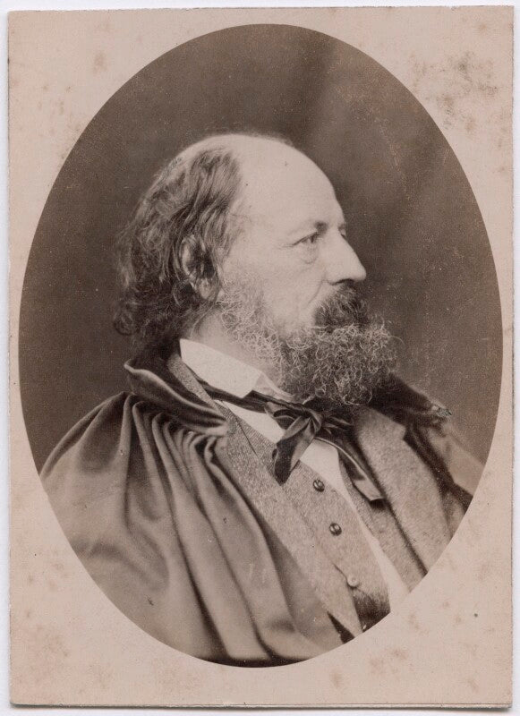 Alfred, lord tennyson npg x197394