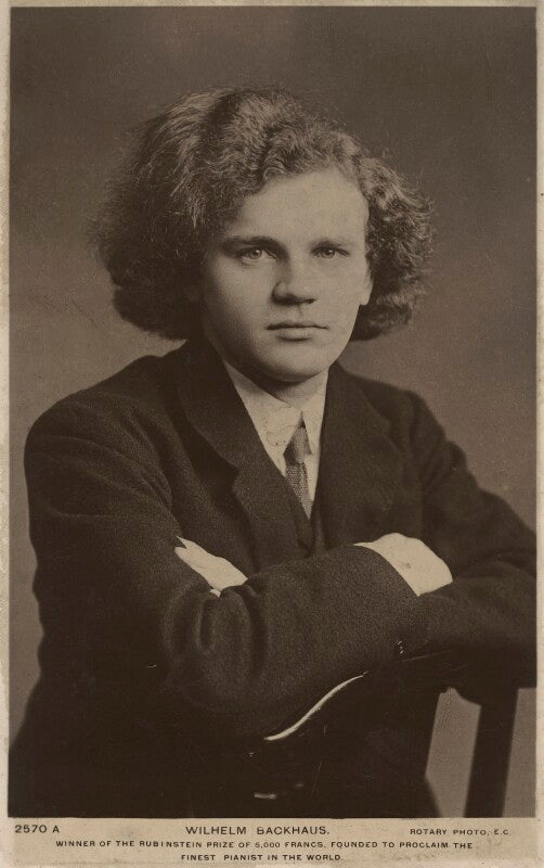 Wilhelm backhaus npg x36255