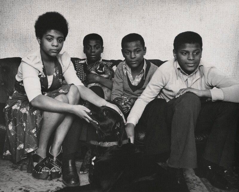 Gillian arrindell; mark arrindell; steve arrindell; carl arrindell npg x199643