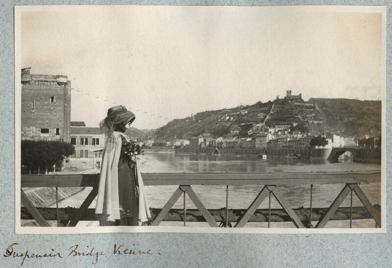 Lady ottoline morrell ('suspension bridge: vienne') npg ax140177