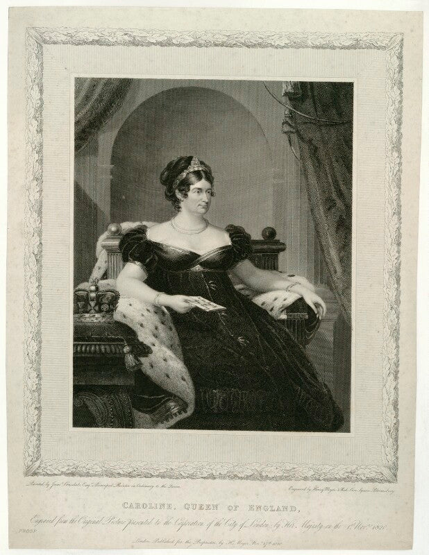 Princess caroline of brunswick wolfenbüttel npg d33362