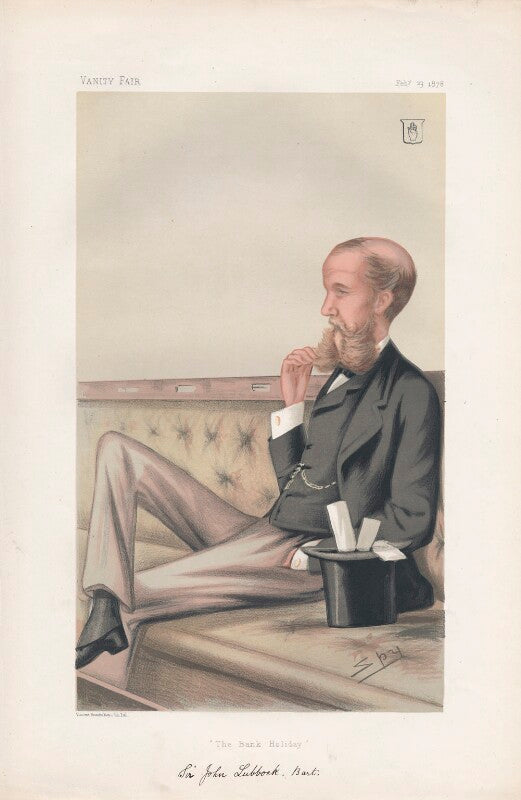 John lubbock, 1st baron avebury ('statesmen. no. 267.') npg d43837