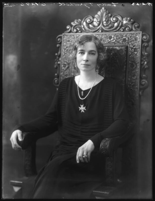 Angela mary (née corbally), lady tyrwhitt npg x122327