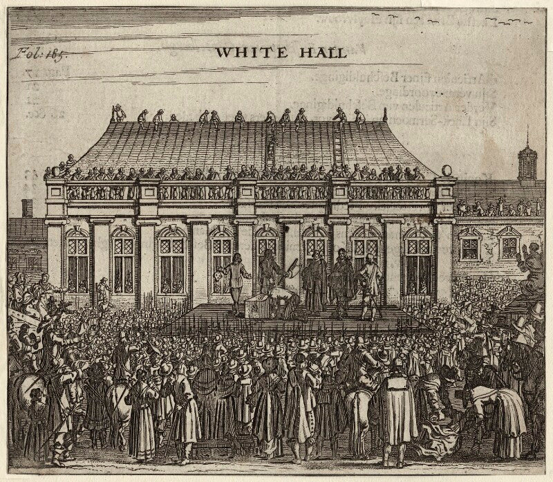 The execution of king charles i npg d26372