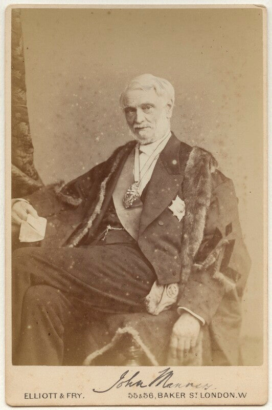 John james robert manners, 7th duke of rutland npg x22143