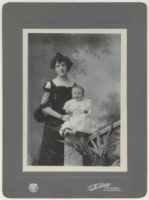 Margaret winifred strachey (née severs); richard philip farquhar strachey npg x26186