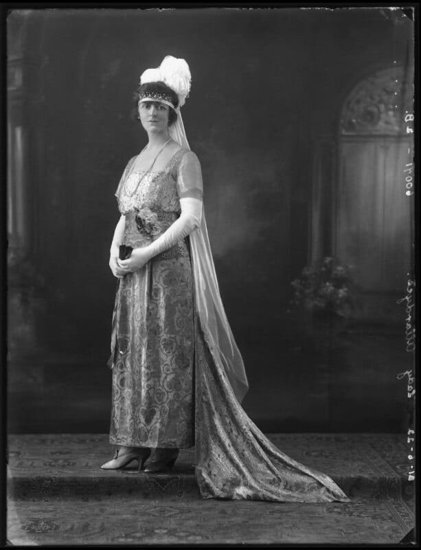 Elsie elizabeth (née stewart, later goodfellow), lady allardyce npg x121690