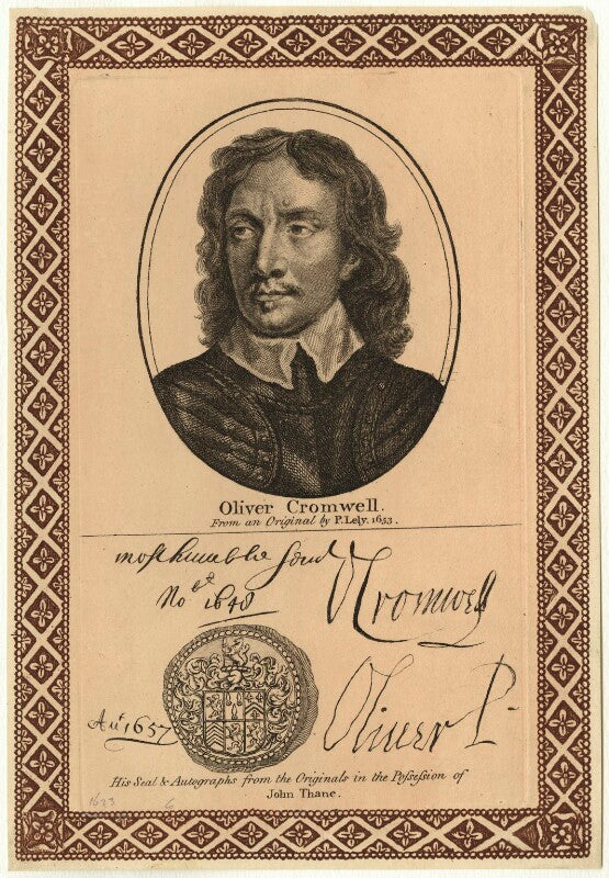 Oliver cromwell npg d28713