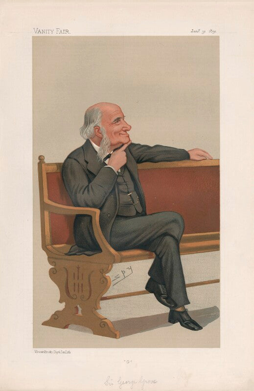 Sir george grove ('men of the day. no. 497.') npg d44527
