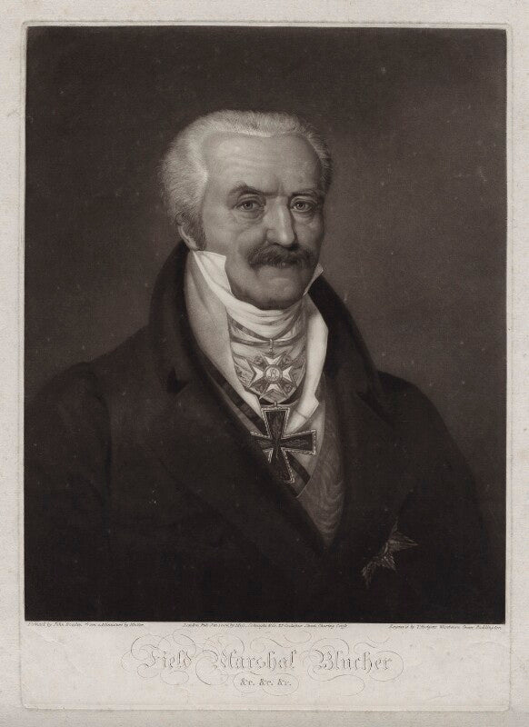 Gebhard leberecht von blücher npg d42359