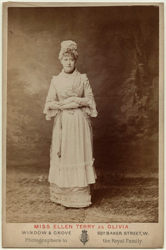 Ellen terry as olivia in 'olivia' npg x16987