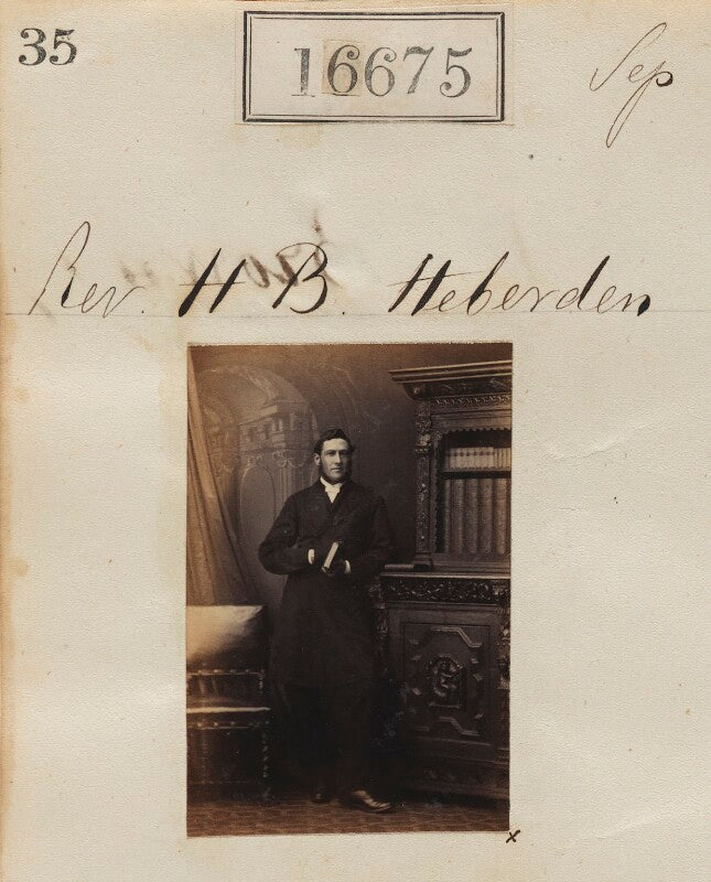 Henry buller heberden npg ax64573