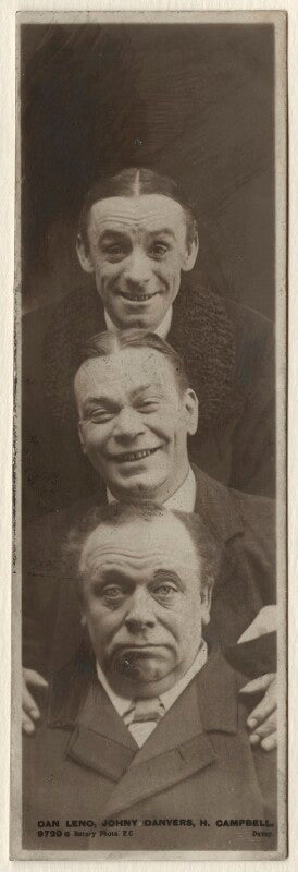 Dan leno; johnny danvers; herbert campbell npg ax160244