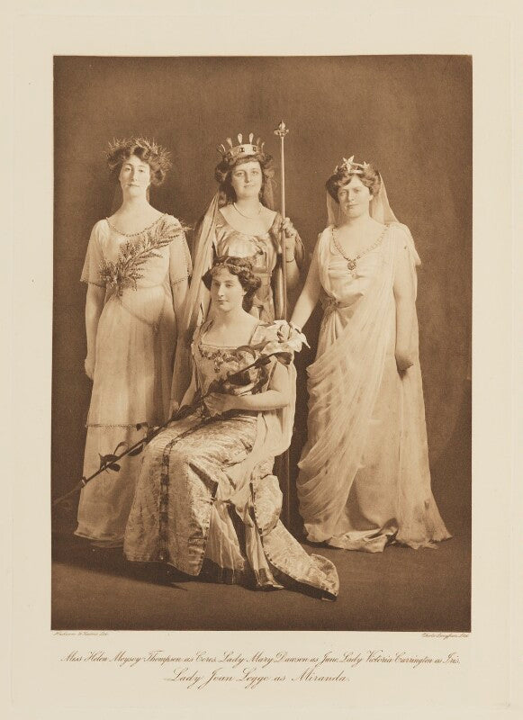 Group in fancy dress for the shakespeare memorial national theatre ball npg ax135780