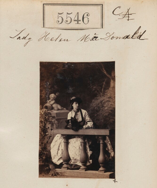 Lady helen laura macgregor (née mcdonnell) npg ax55503