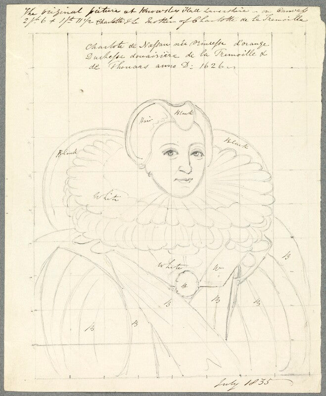 Princess charlotte brabantine of orange nassau, duchess of thouars npg d23099