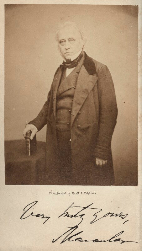 Thomas babington macaulay, baron macaulay npg ax7346