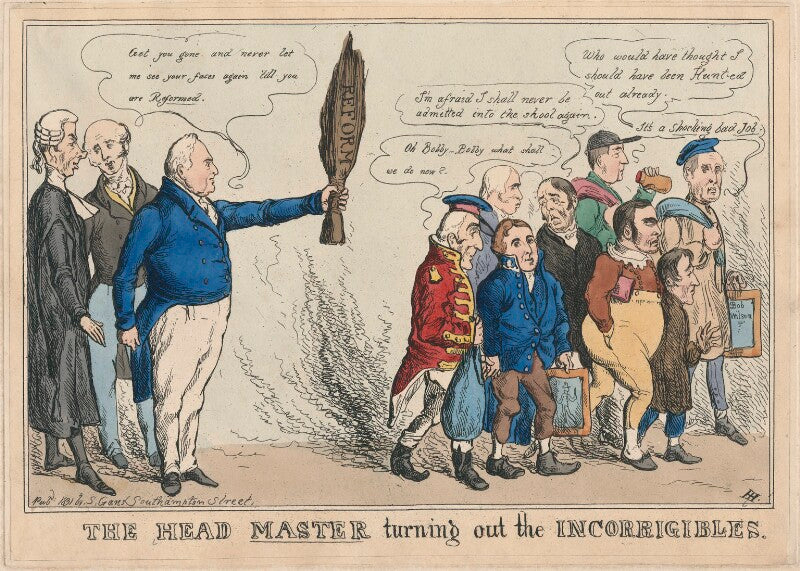 The head master turning out the incorrigibles npg d48852