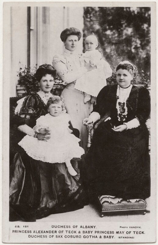 Princess helen, duchess of albany with her family npg x196437