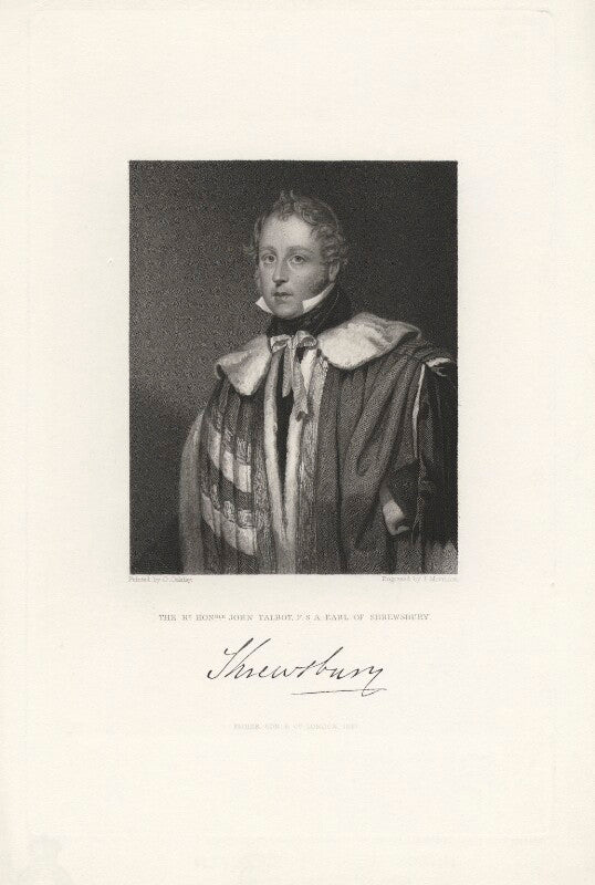 John talbot, 16th earl of shrewsbury npg d5982