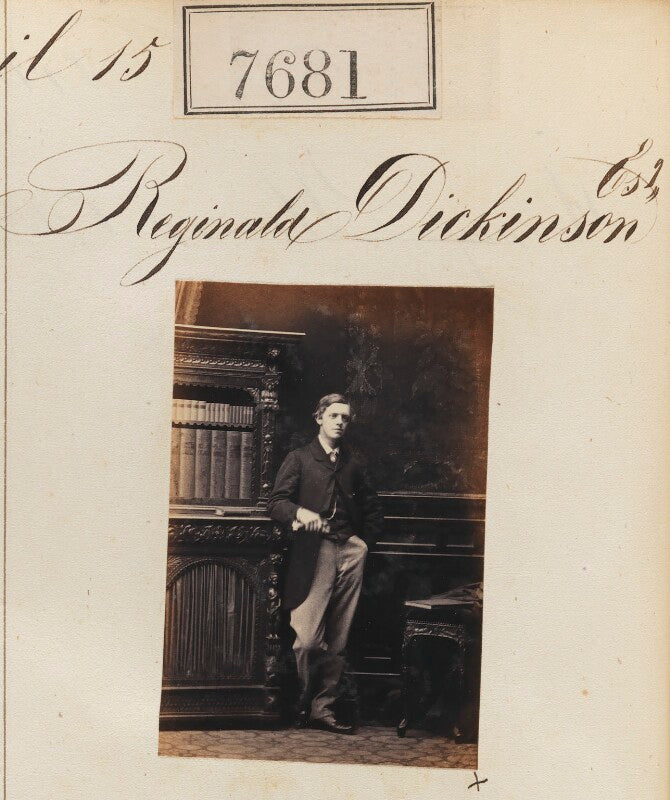 Reginald dickinson npg ax57520