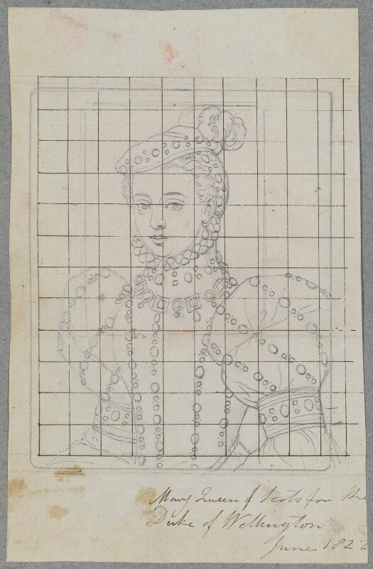 Unknown woman, formerly known as mary, queen of scots npg d17507