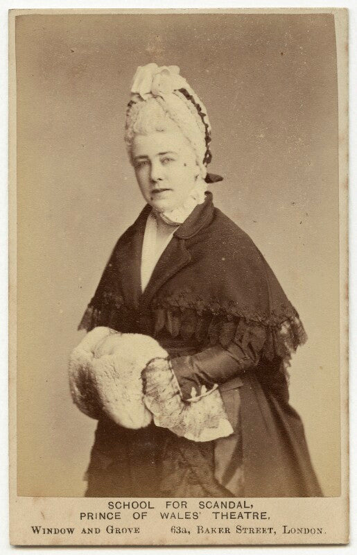 Marie effie (née wilton), lady bancroft as lady teazle in 'the school for scandal' npg x76631