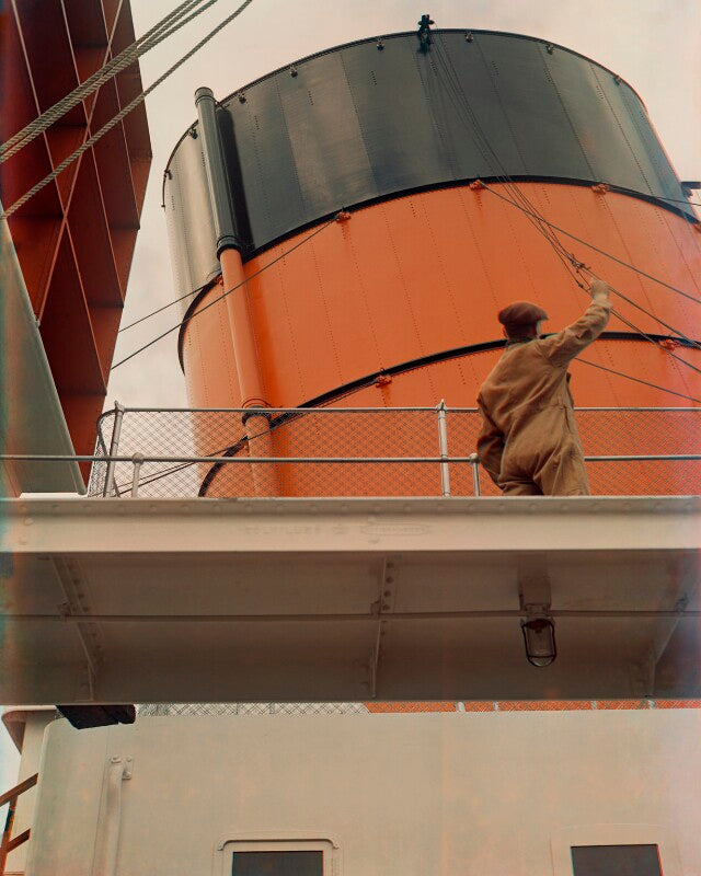 Rms queen mary, funnel npg x220820