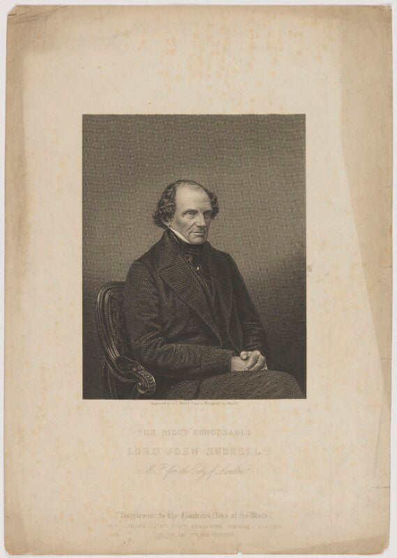 John russell, 1st earl russell npg d39930