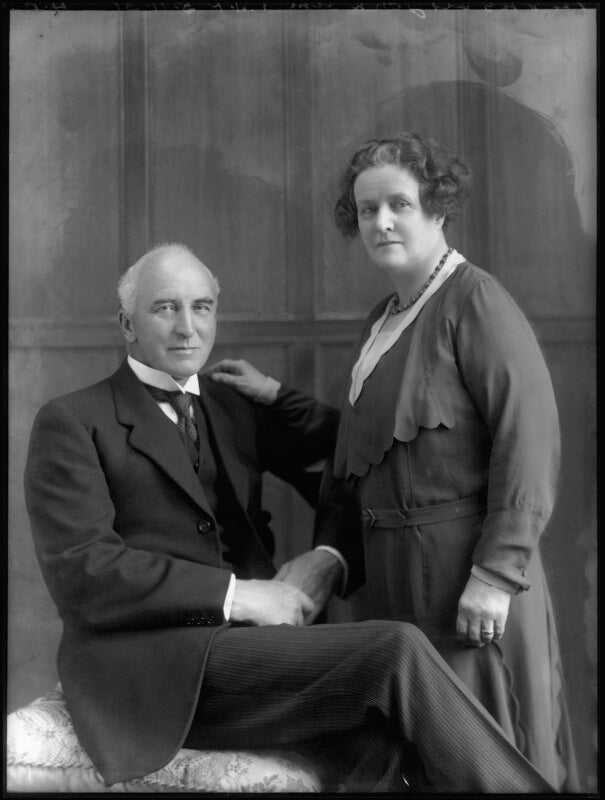 John allsebrook simon, 1st viscount simon; kathleen (née harvey), viscountess simon npg x81170