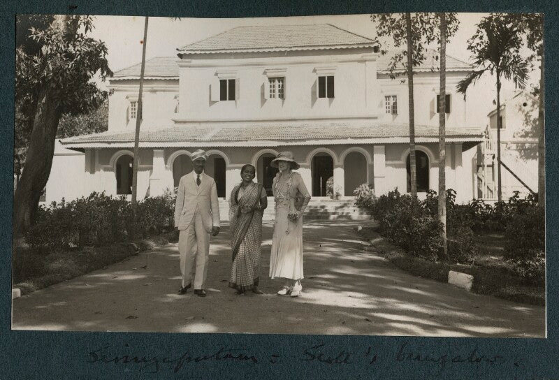 Sir t. thumboo chetty; dharmavathy; lady ottoline morrell npg ax143739