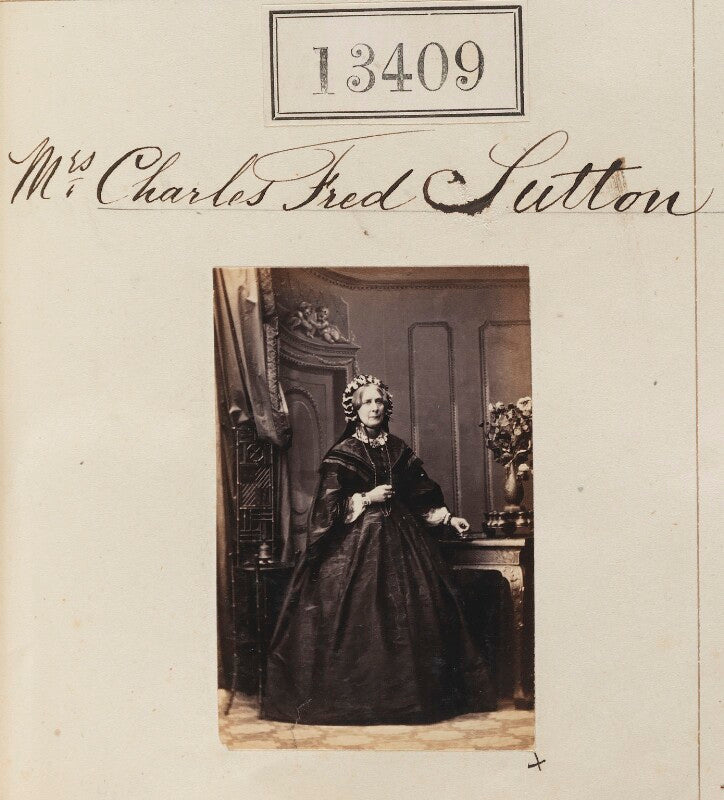Mrs charles frederick sutton npg ax63042