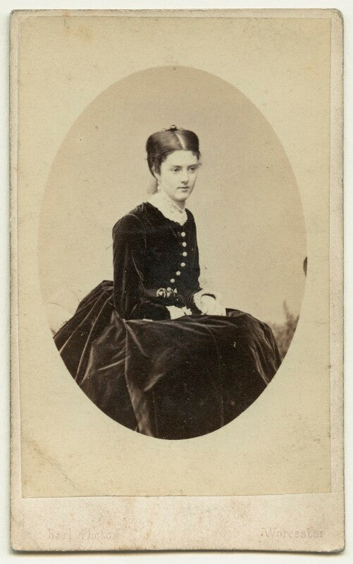 Georgina elizabeth ward (née moncreiffe), countess of dudley npg x10695