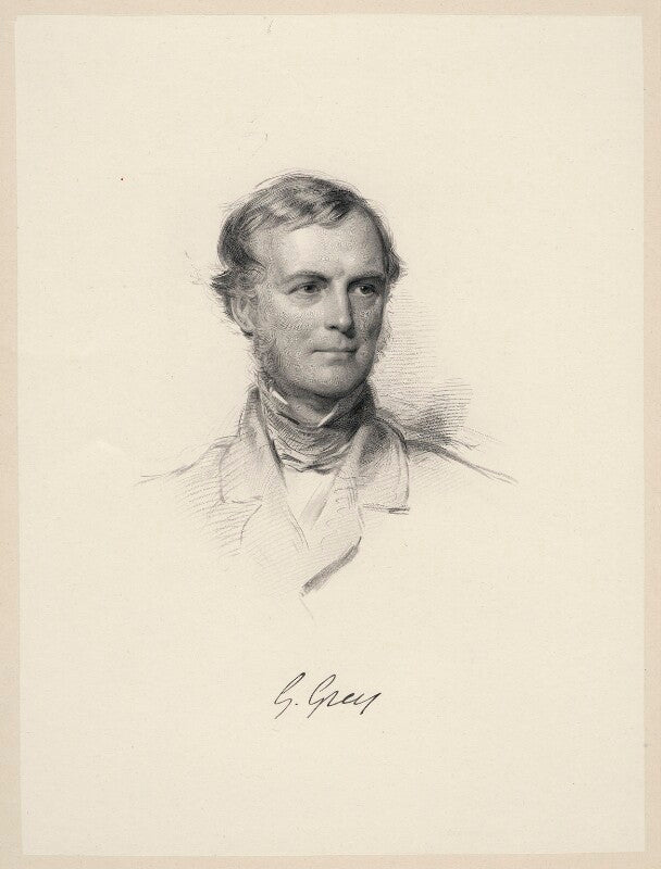 Sir george grey, 2nd bt npg d20646
